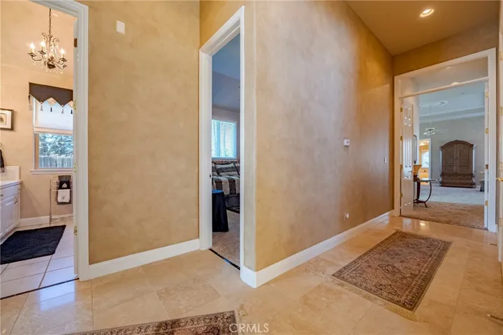 Extra wide hallway