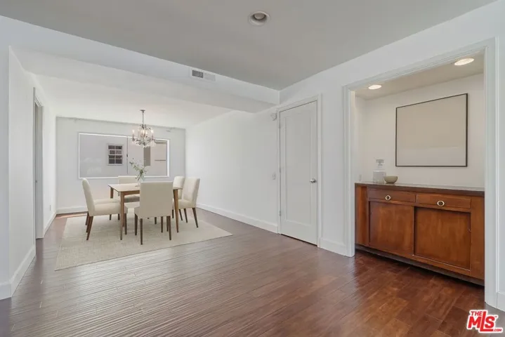 Virtually Staged Dining Room