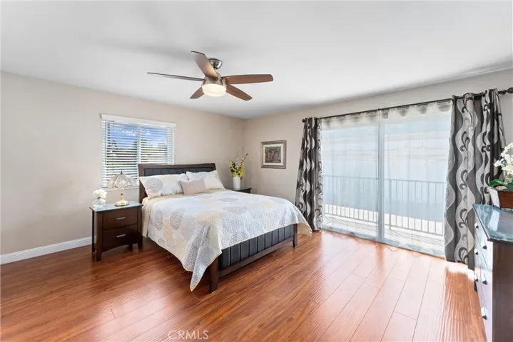 Upstairs Large Primary Bedroom #2 with Balcony