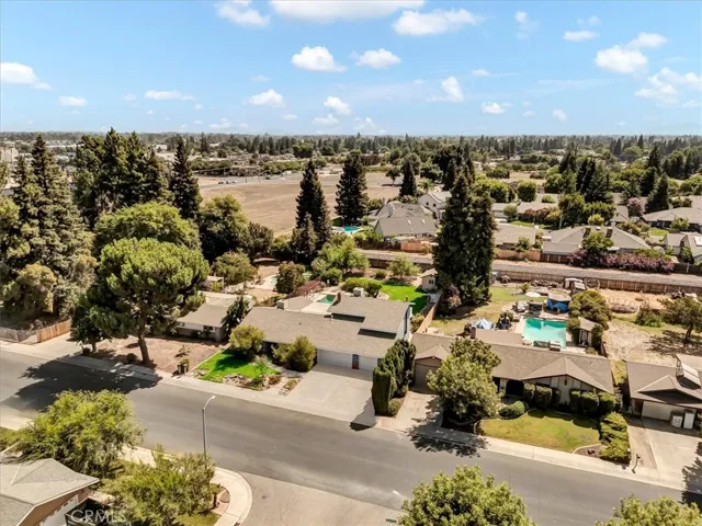 Aerial view - neighborhood
