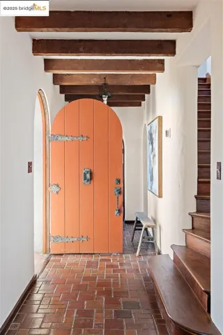 Doorway to property