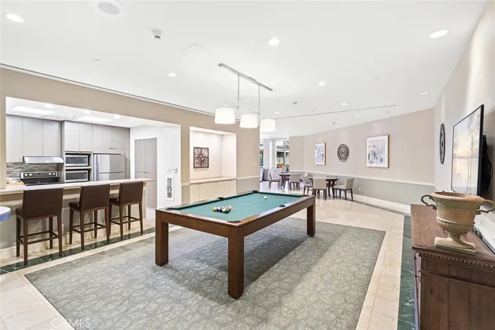 Game room for residents to enjoy