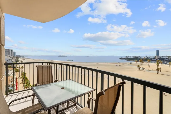 balcony with views  of sunrises and sunsets