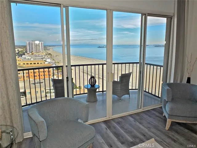 view from the balcony