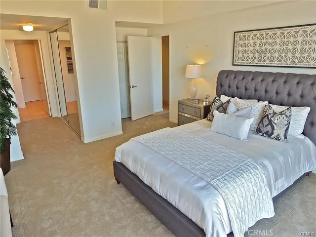 good size Primary bedroom with lots of closets