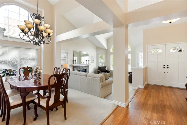 The flow of the rooms is perfect for those who love to entertain.