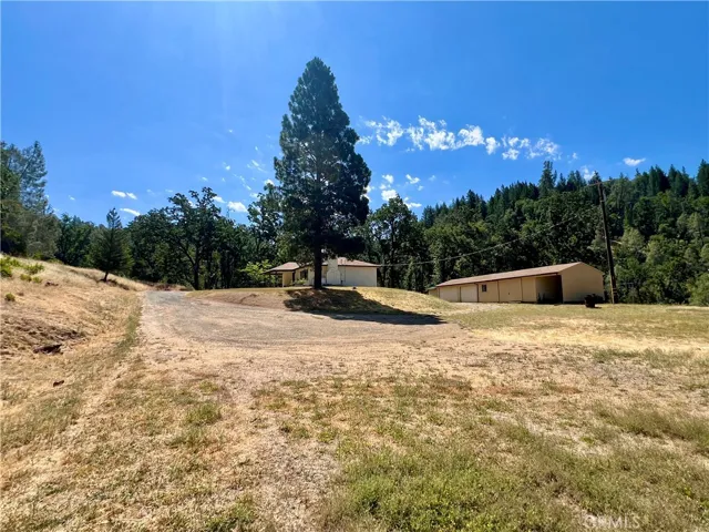 Side view of House and Garage