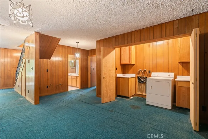 Lower level, Laundry area.