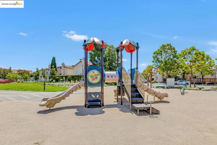 View of community playground