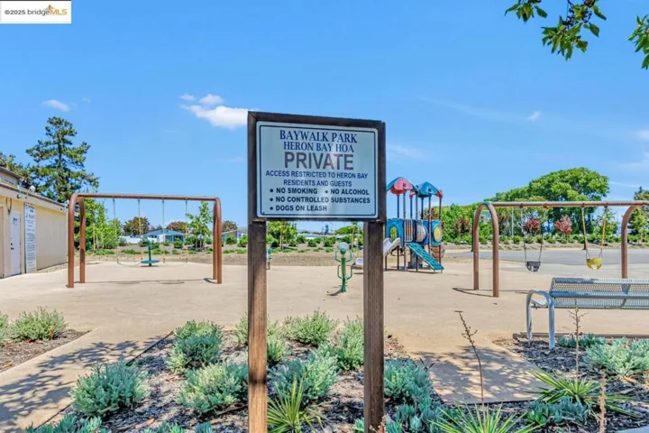 View of community playground