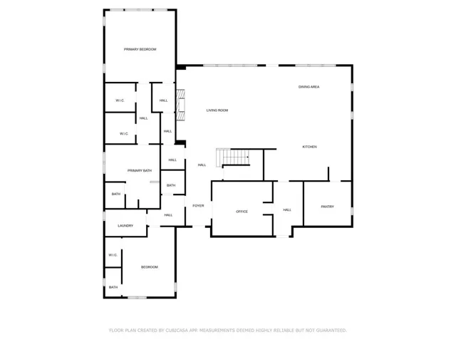 1st floor plan view