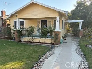 Front and walkway