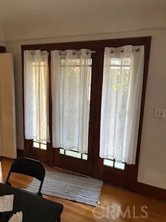 Mahogany French Doors

