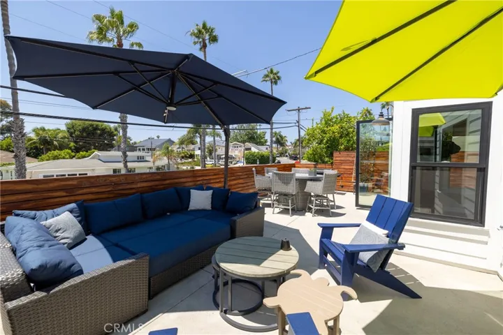 Downstairs front patio