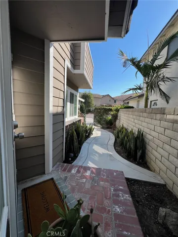 Courtyard entry.