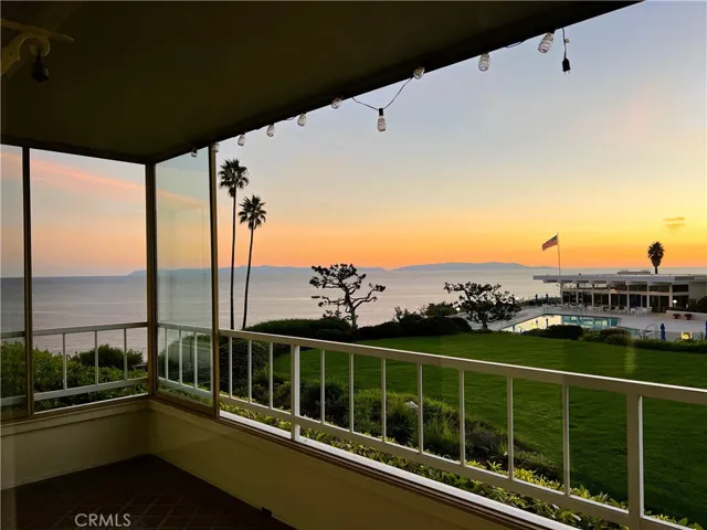 Balcony at Sunset