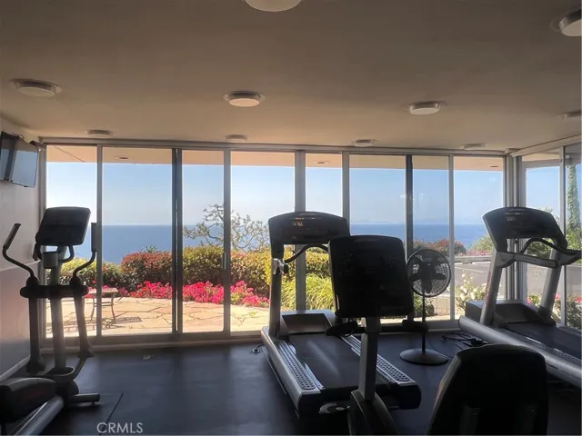 Gym with Ocean View