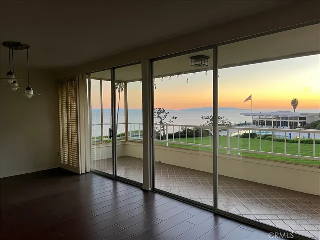 Living Room at Sunset