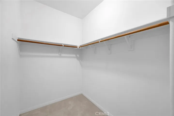 Primary closet