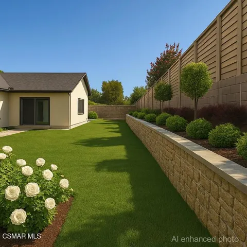 Ai enhanced photo backyard alt