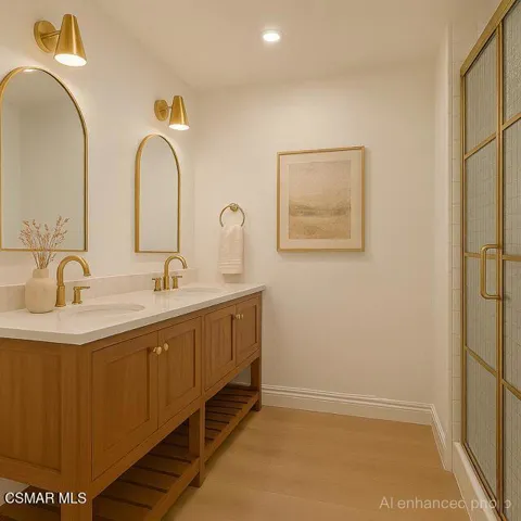 AI enhanced photo primary bath