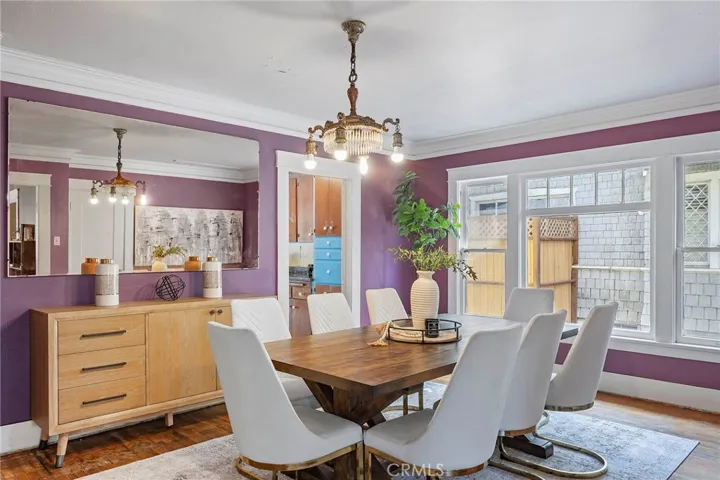 Formal Dining Room.  Check out that light fixture !