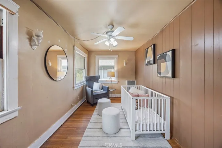 Upstairs nursery/office/gym?