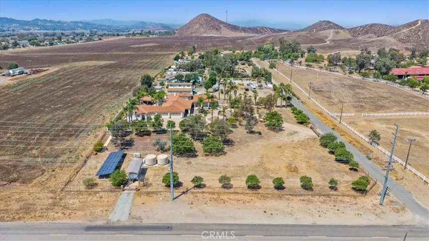 Drone Shot 4. Compound Facing West