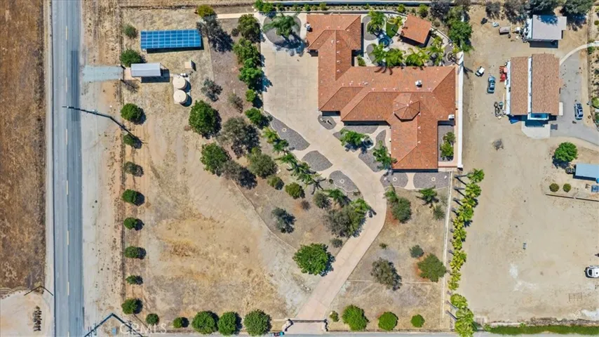 


Drone Shot 3, Facing down, (entire 2.14 acres gated compound)