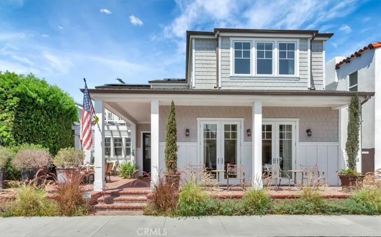 Elevated front entry.