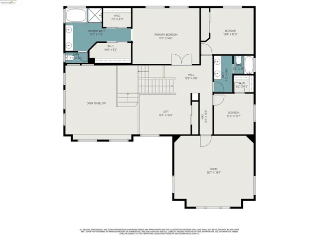 View of room layout