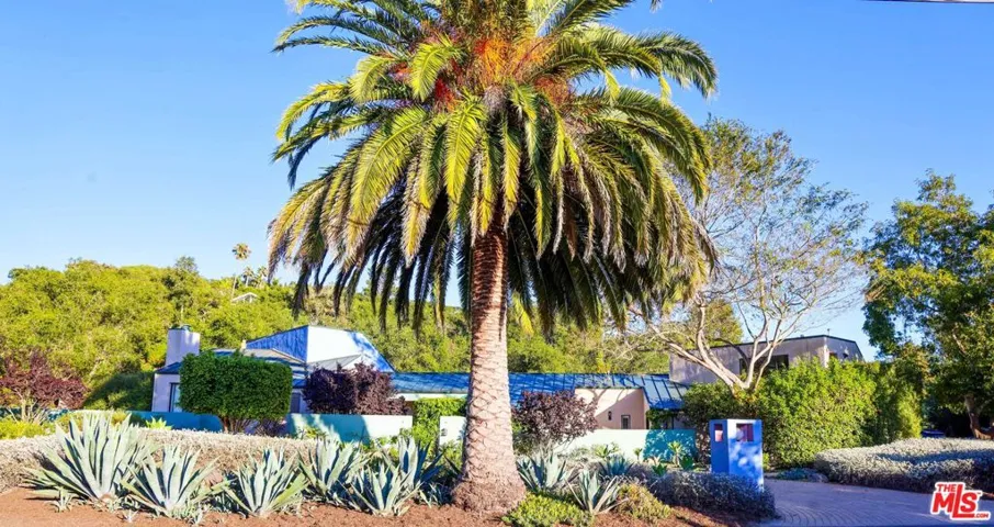 Front of House and Palm