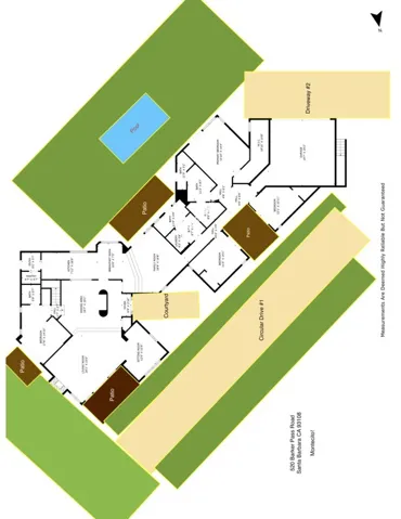 Floor Plan with Garden
