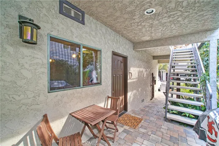 Front Door and Kitchen window