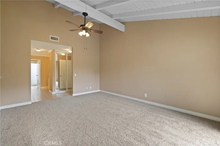 Large primary suite.