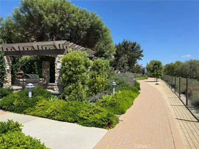 Walking paths through the community.