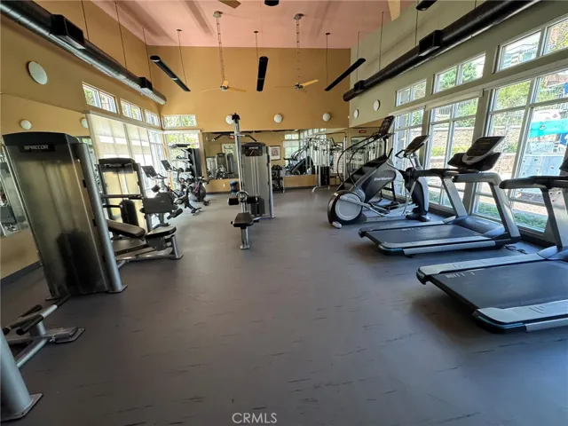 Workout area
