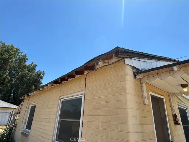 Side of house
