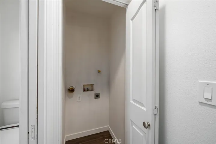 Studio/ guest quarters laundry closet