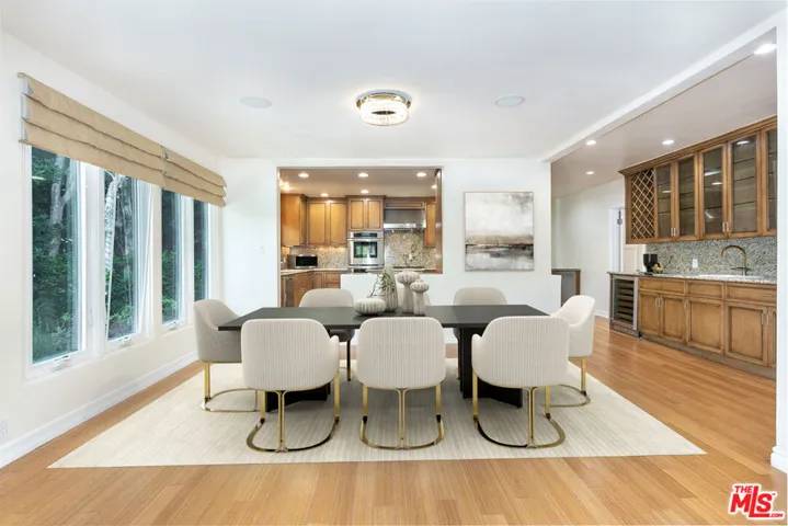 dining room - virtually staged