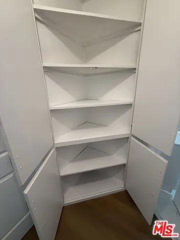 Roomy linen closet