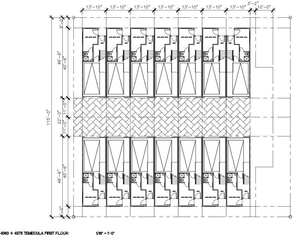 First Floor Site Plan