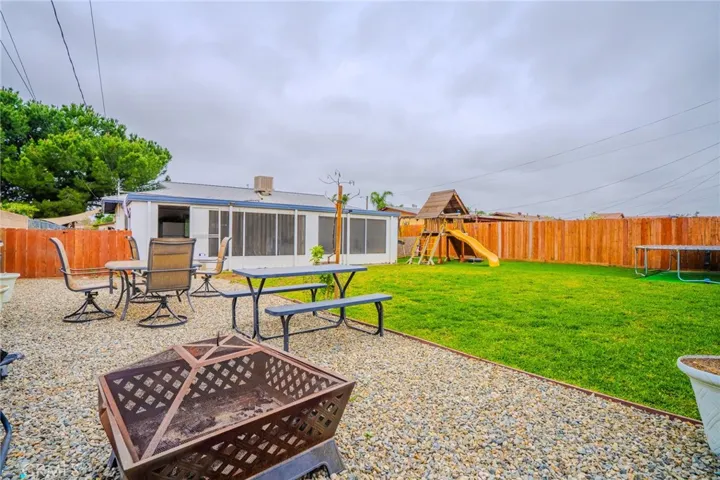 back yard