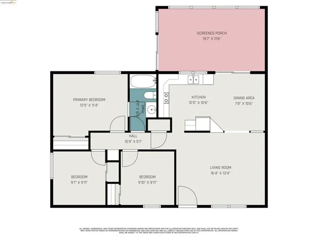 View of room layout