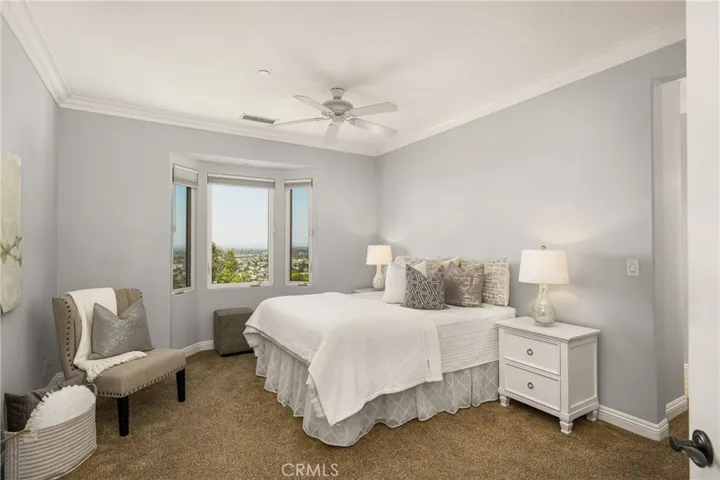 Main level primary suite is one of two primaries in the home.