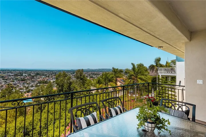 Views from the other direction towards Palos Verdes and the buildings of downtown LA.
