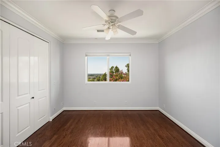 A 4th bedroom with sliding barn entry doors also works well as an office or flex room.