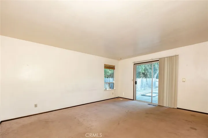 Primary sliding door to deck