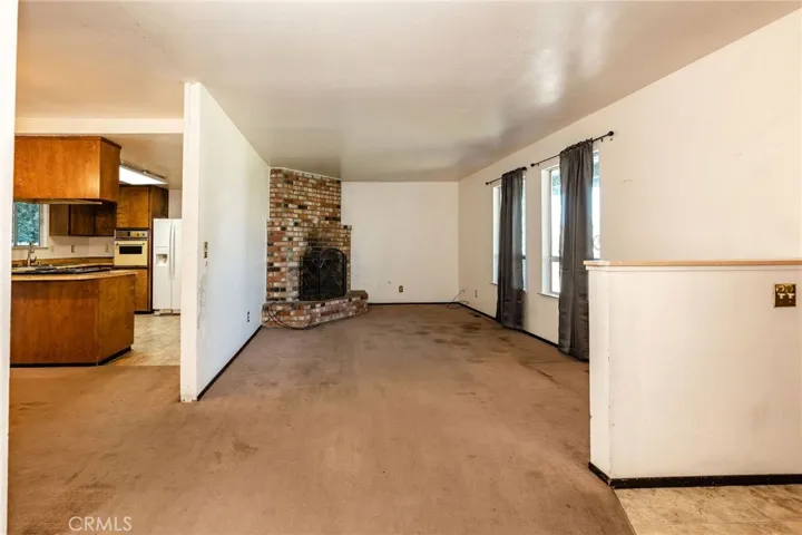 Living Room and Kitchen from hall
