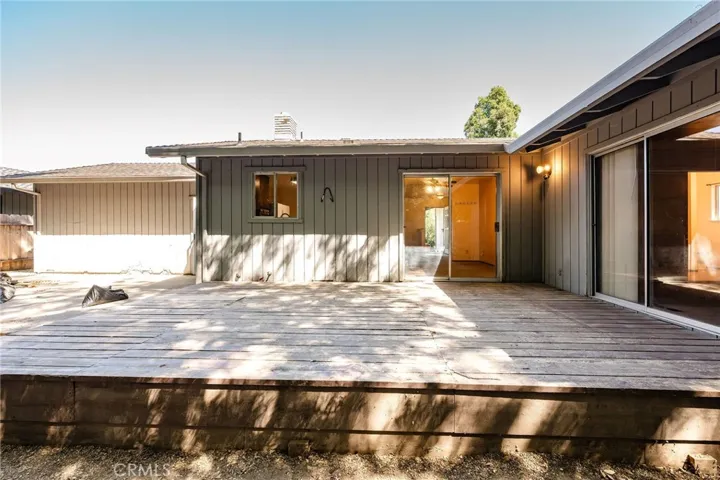 Sliders to Dining and Primary Bedroom